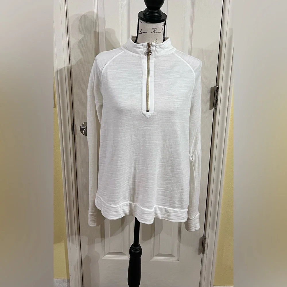 Lilly Pulitzer Resort White Ashlee Pullover- NWOT. - Picture 3 of 10